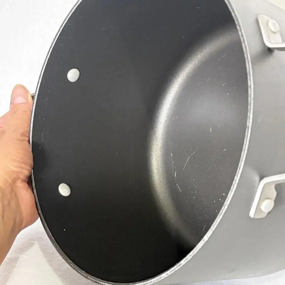 Calphalon 806 Stainless Steel 6 Quart Stock Pot Cooking Saucepan Pan with Lid